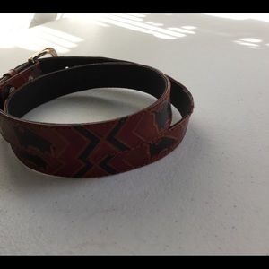 MEDITERRANEAN TRADING CO Earth-tones Tribal Belt L